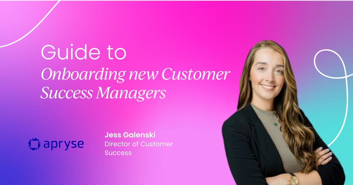 How to onboard newly-hired Customer Success Managers