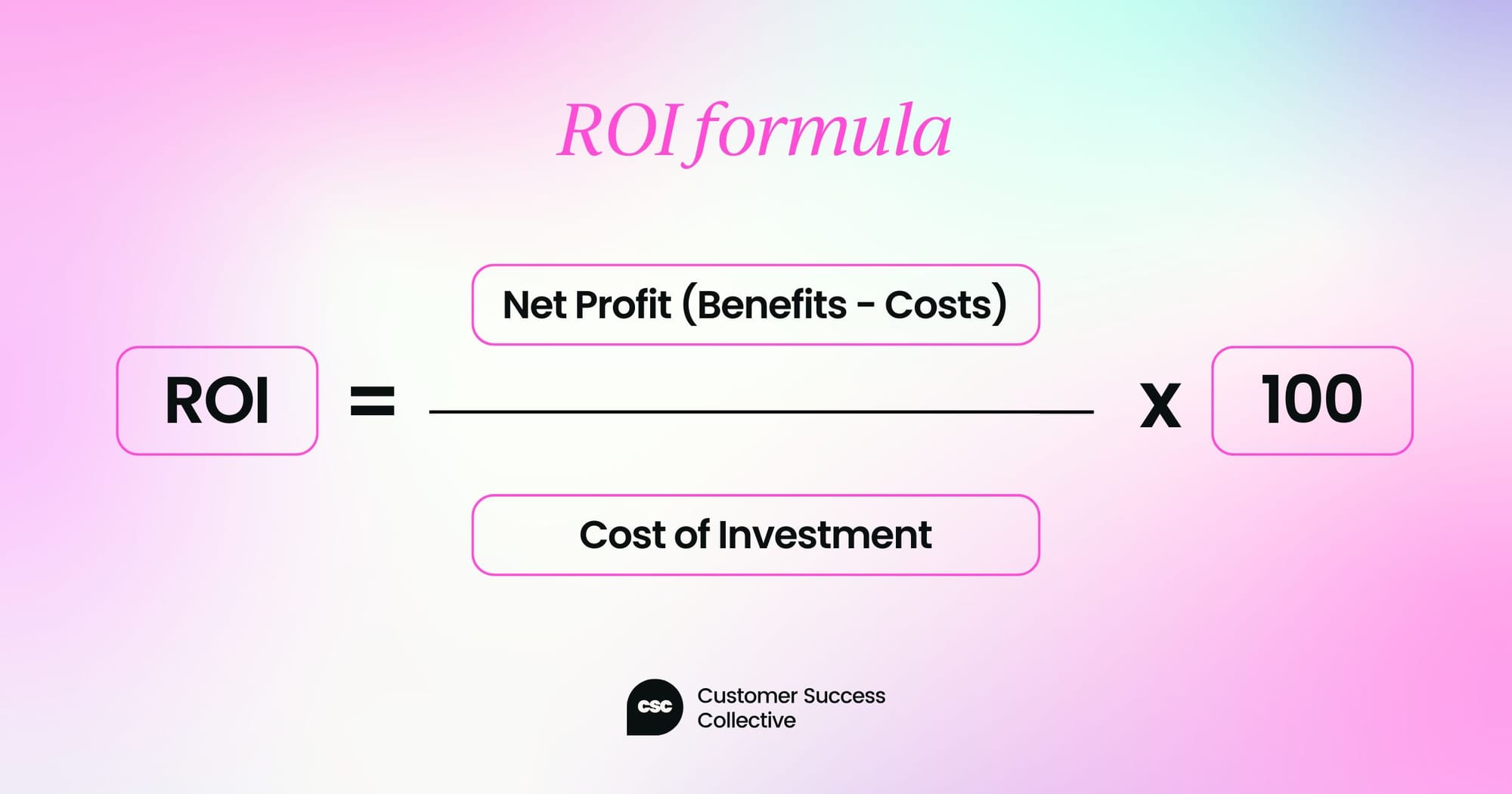 ROI formula