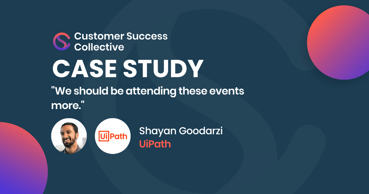 “We should be attending these events more” - Shayan Goodarzi, UiPath