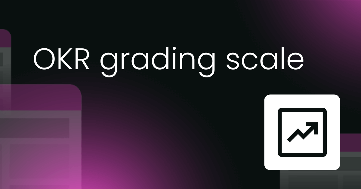 OKR grading scale