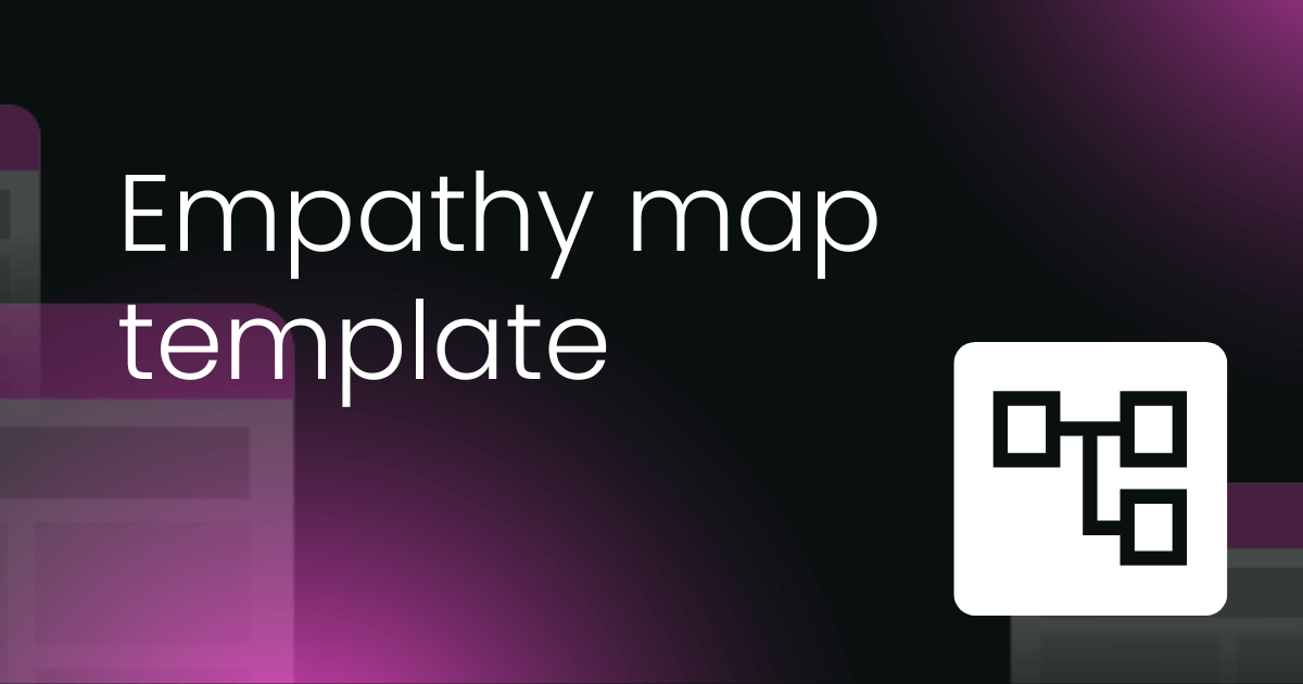 Empathy map template