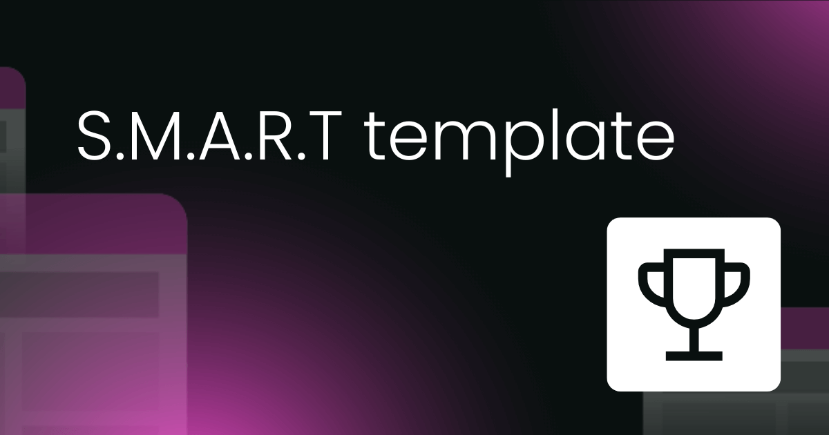 S.M.A.R.T template