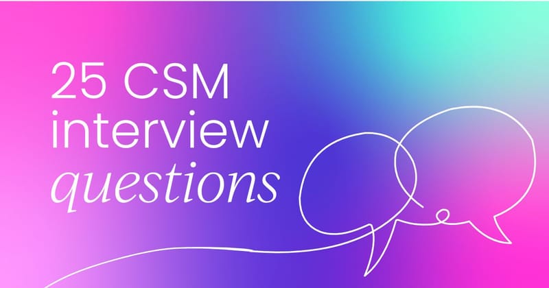 25 customer success manager  job interview questions